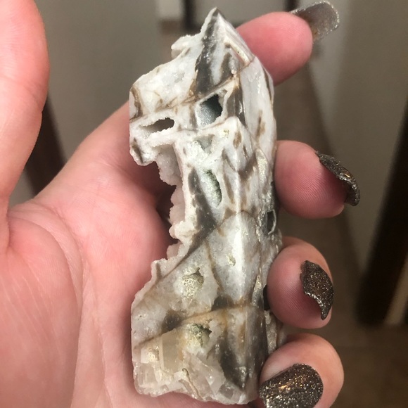 Sphalerite Tower w/ Druzy - Approx: 3.5” - Picture 9 of 9